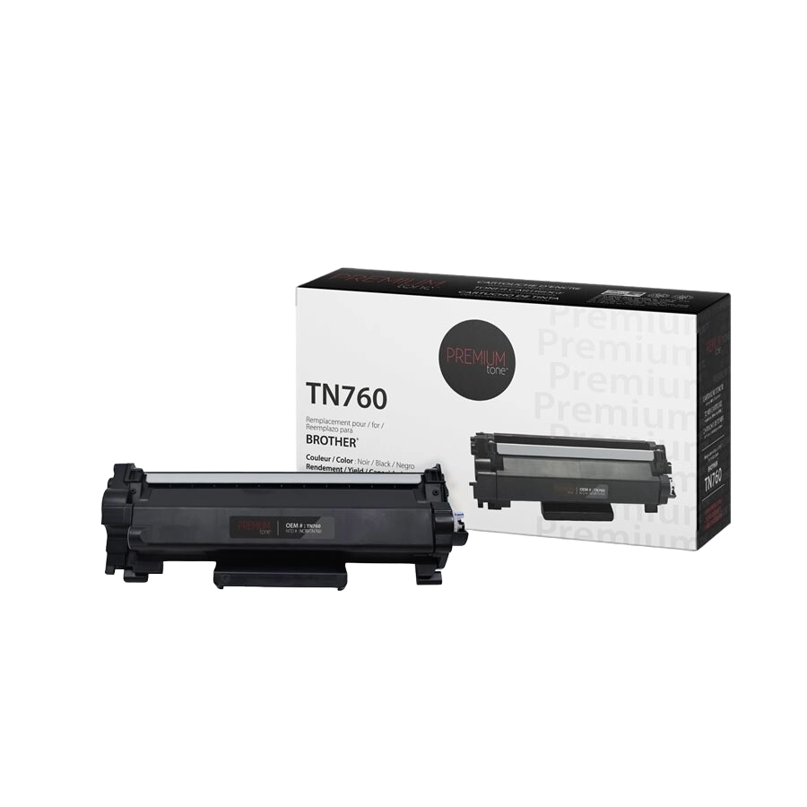 Brother TN760 Black Toner Cartridge