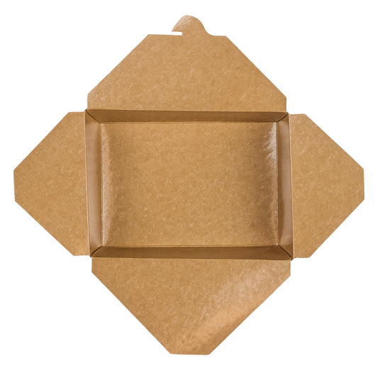 Kraft Paper Take Out Boxes #8 (45oz)